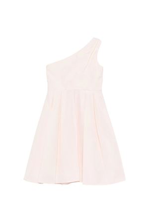 Abito monospalla plissettato ELISABETTA FRANCHI KIDS | EFAB6740TV033C036